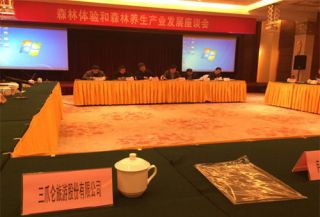 江西森林体验和养生产业发展 调研座谈活动在靖